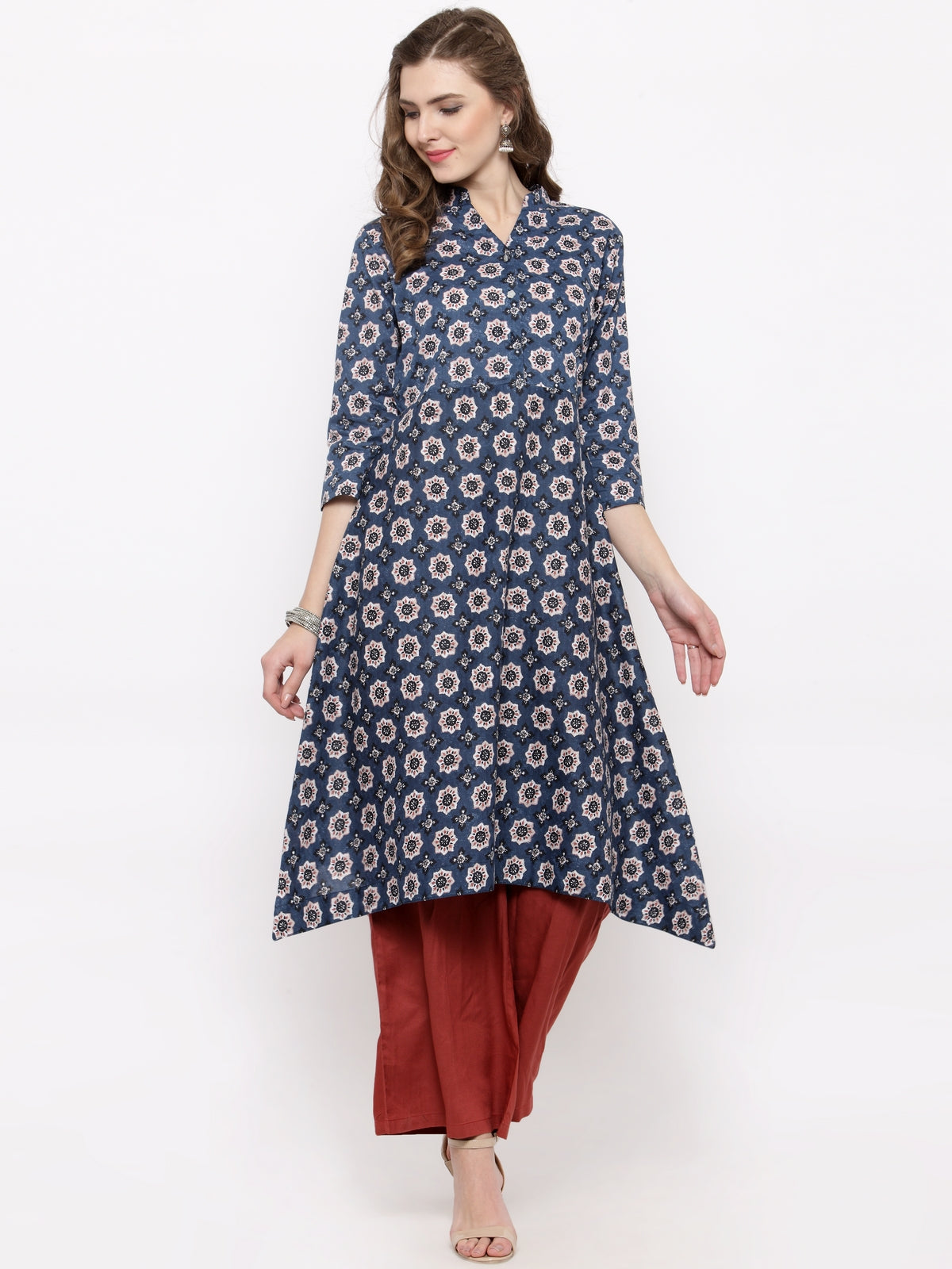 A-Line Kurta with Palazzo