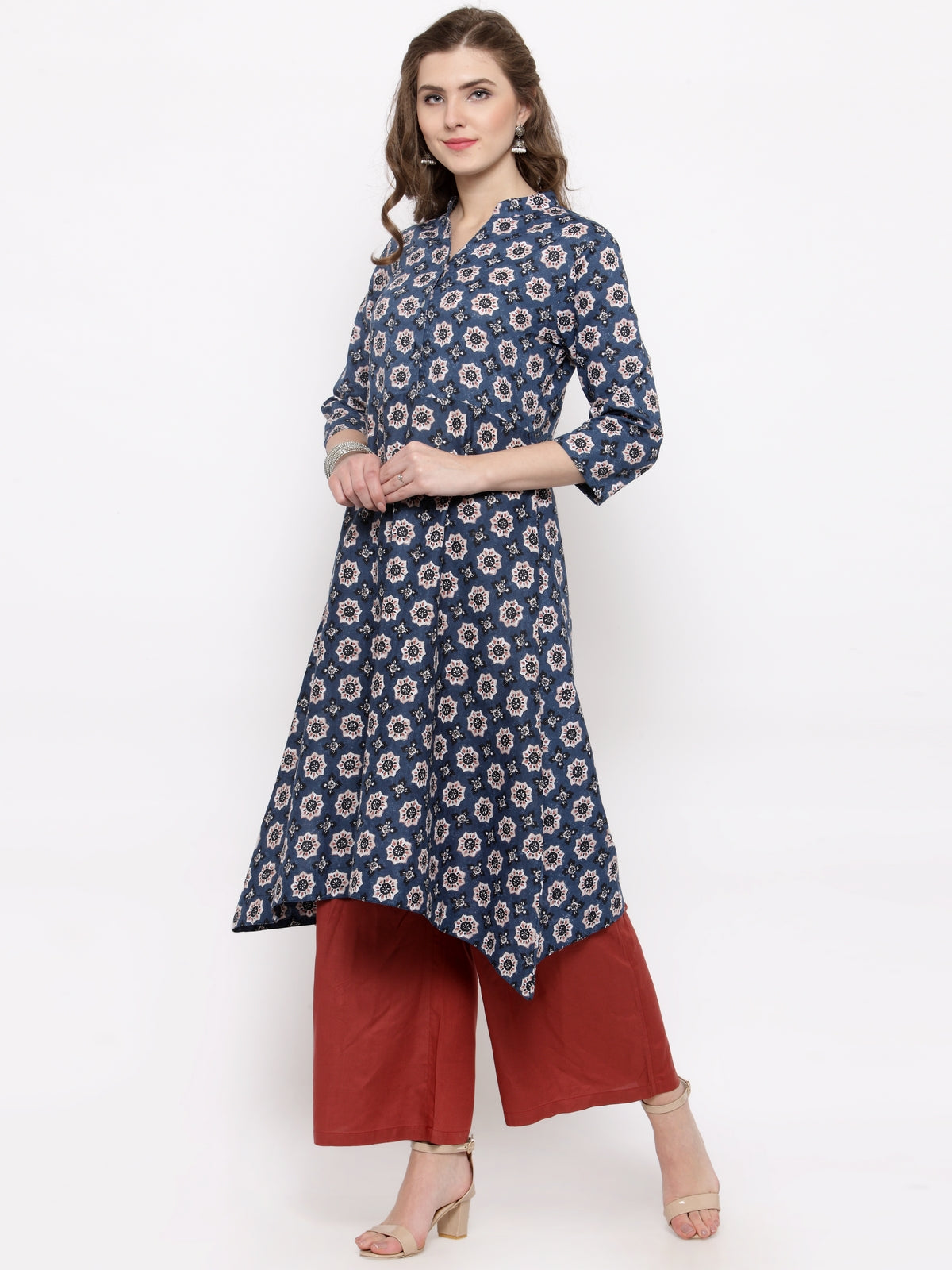 A-Line Kurta with Palazzo