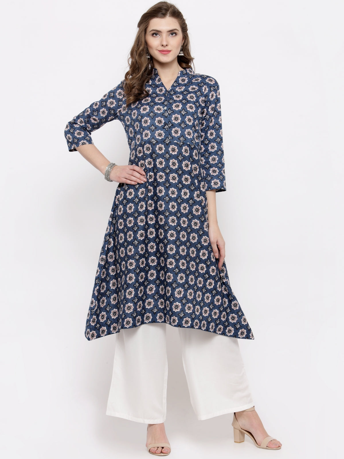 A-Line Kurta with Palazzo