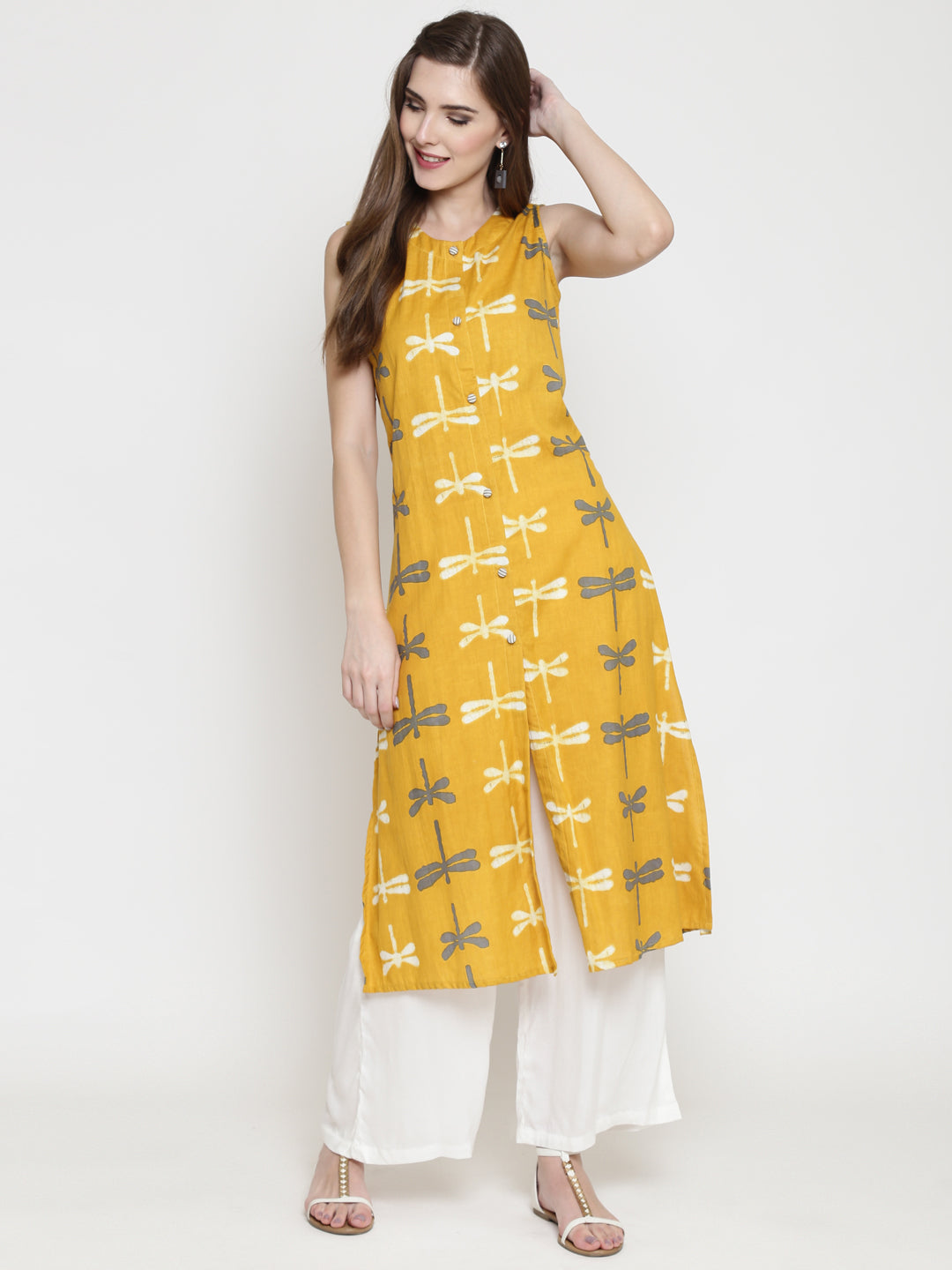 Sleeveless Kurta