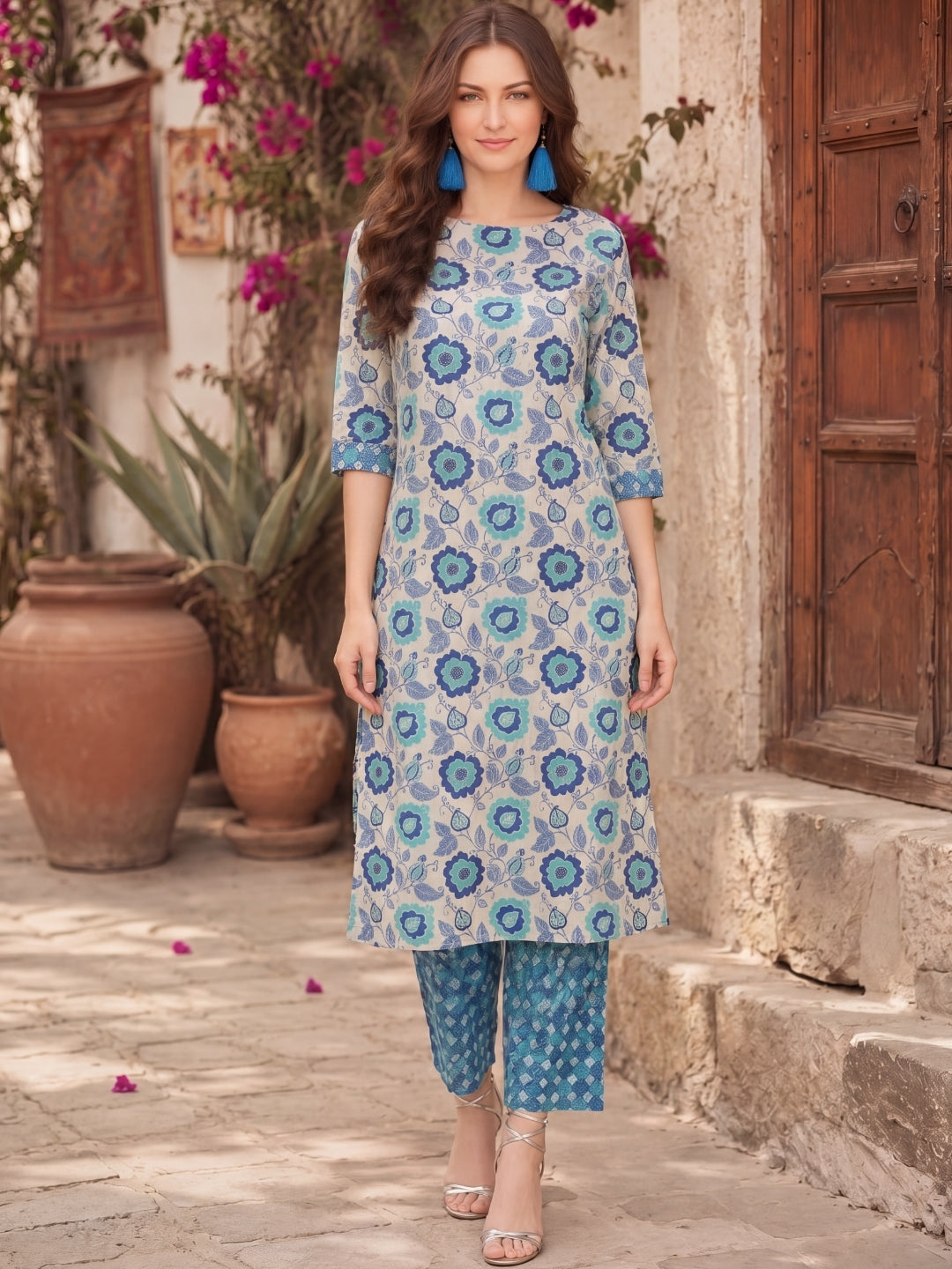 Cotton Straight Fit Kurta