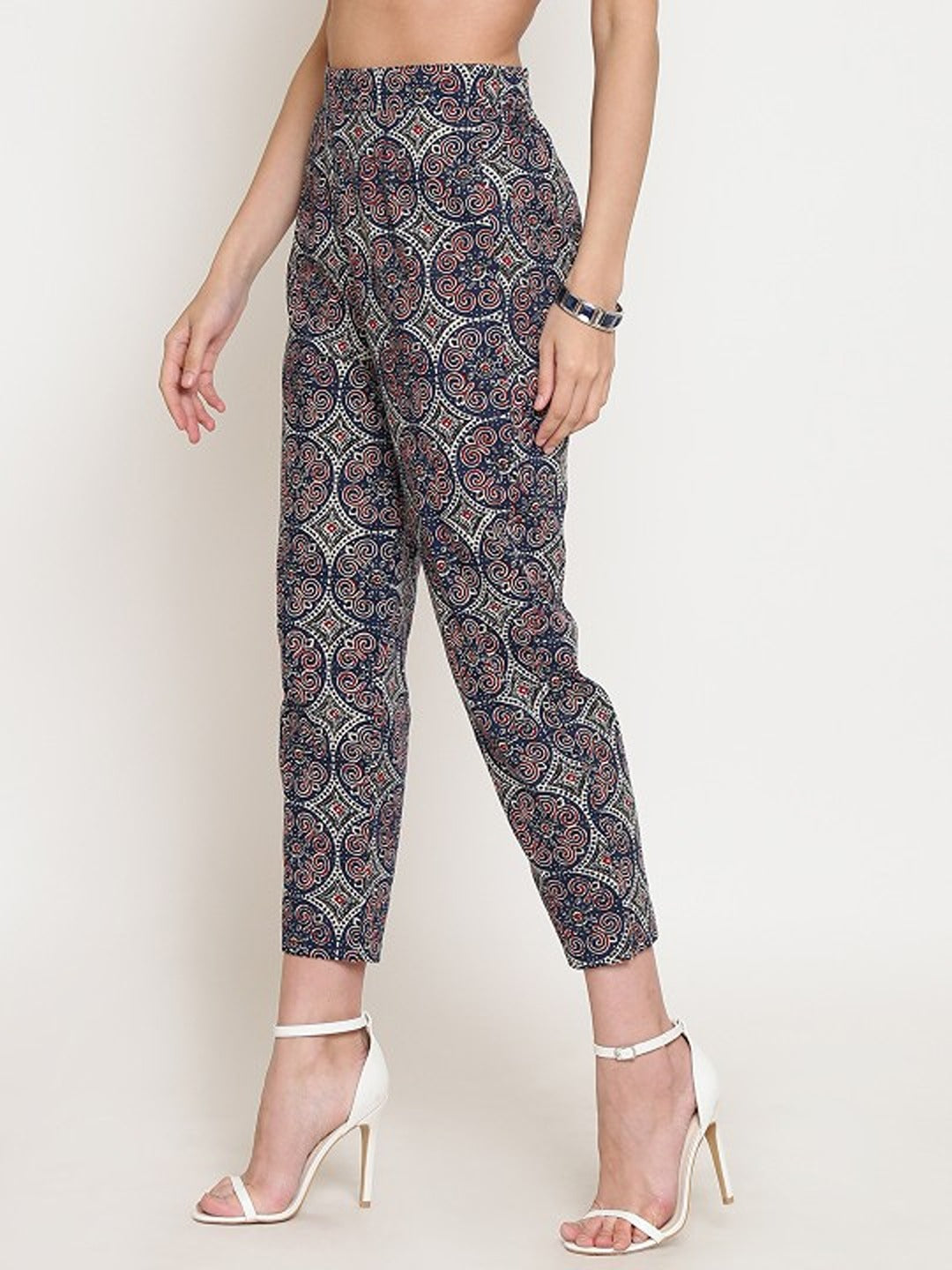 Printed Cigarette Palazzo