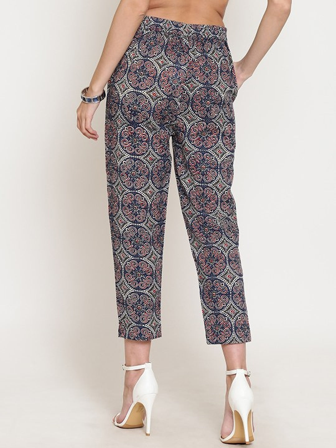 Printed Cigarette Palazzo