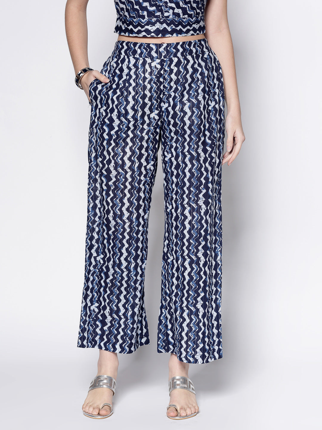 Straight fit Palazzo