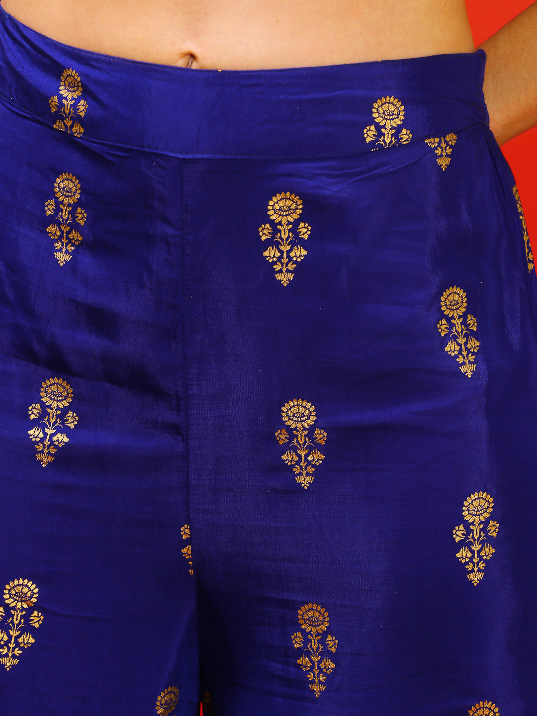 Blue Ethnic Print Cord