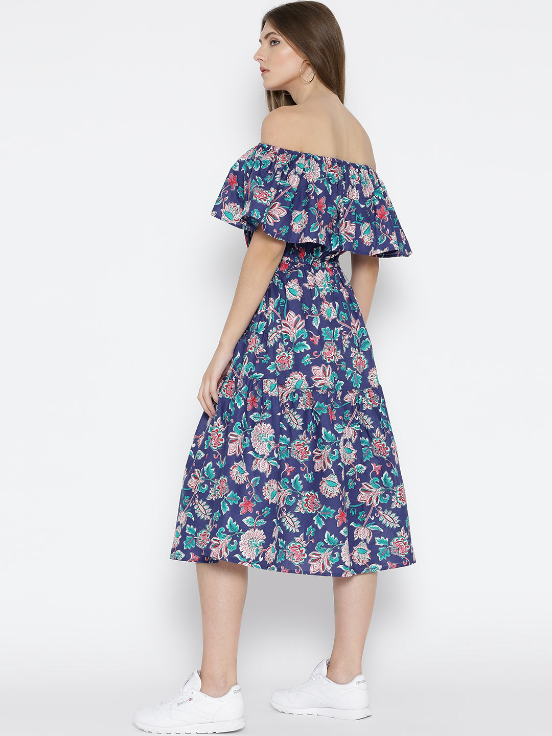 Fit & Flare Midi Dress