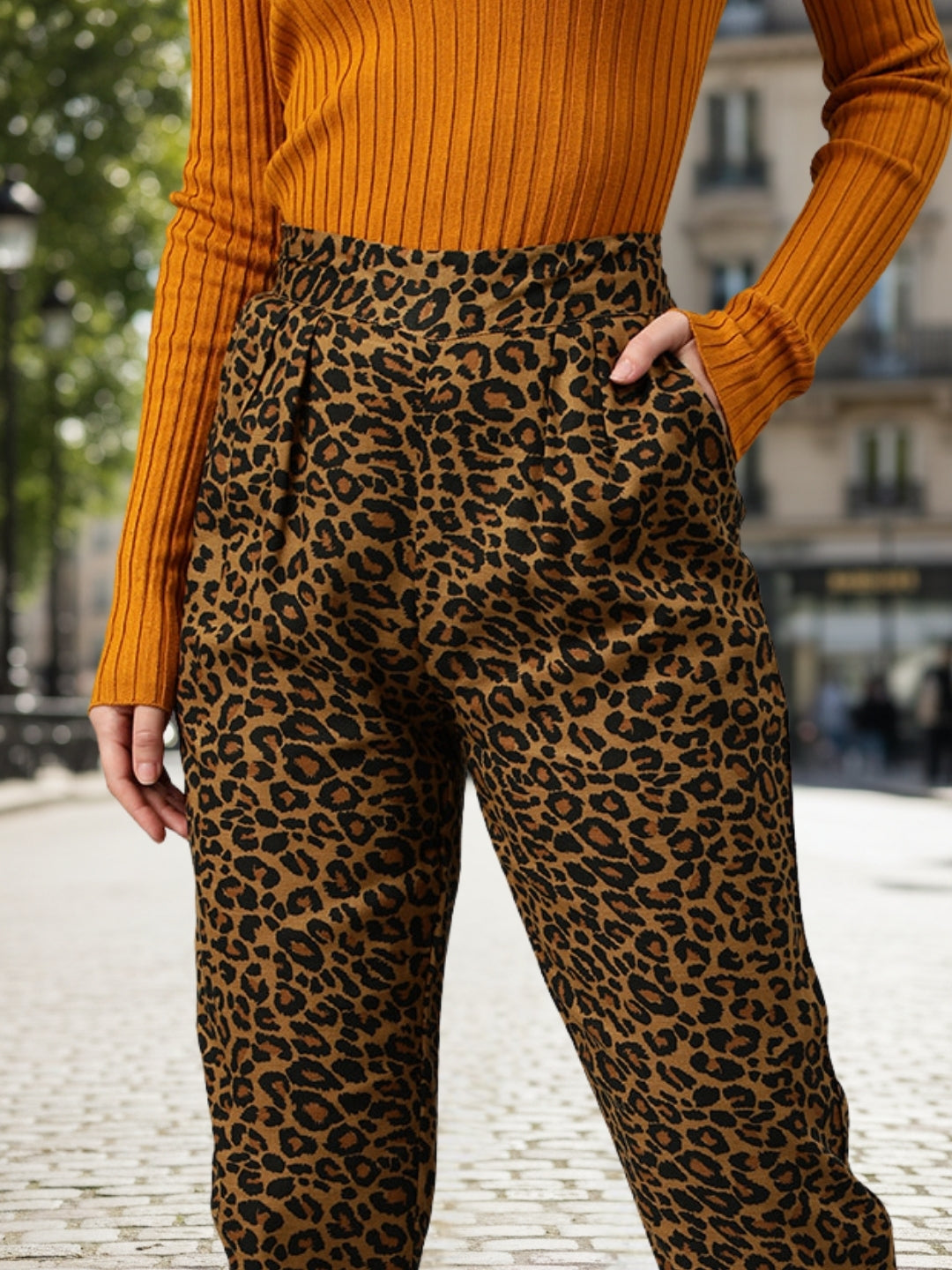 Tiger printed Culottes