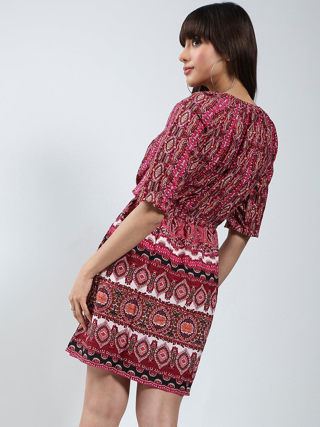 Printed Tailored Dress