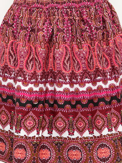 Multicolor printed Skirt