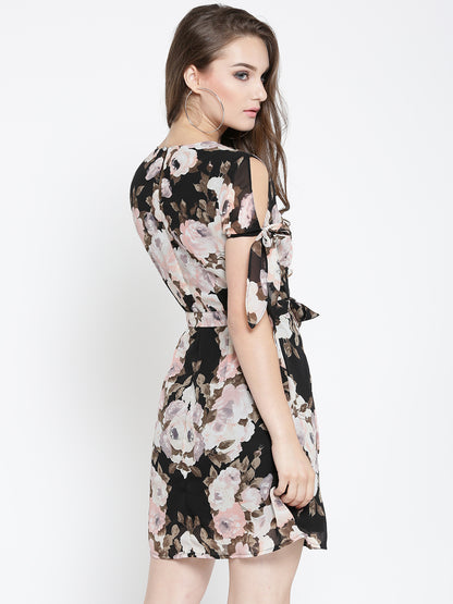 Printed A Line dress