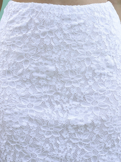 White Solid  Mini Cord