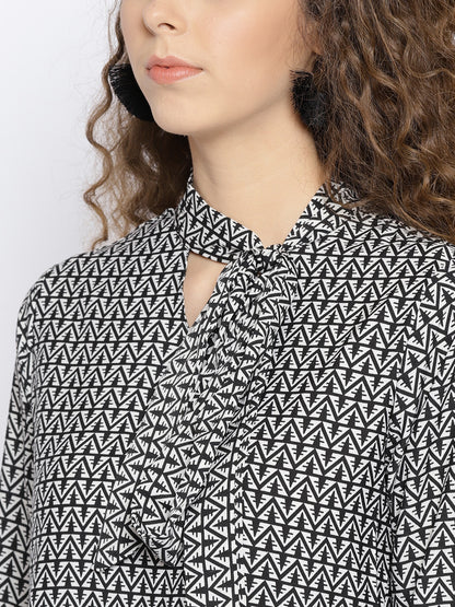 Floral Print A-Line Dress