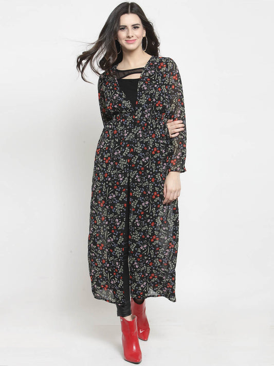 Maxi Long Printed shrug