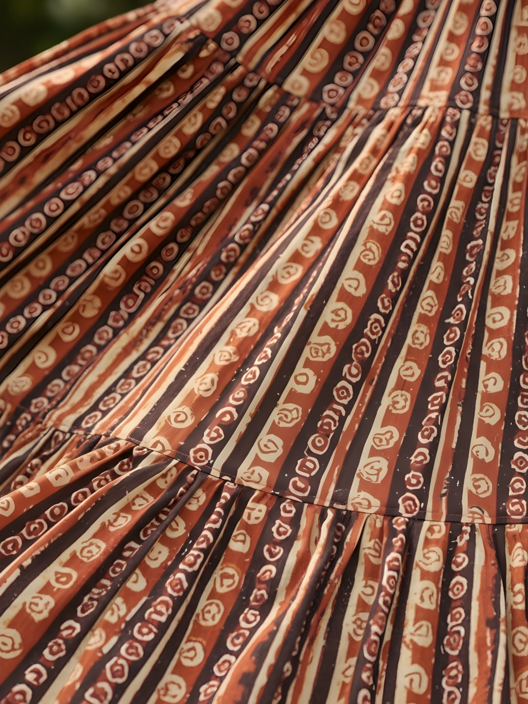 Multicolor Striped Long Skirt with White Crop Top  Stylish Party Wear Indo Western Outfit for Women