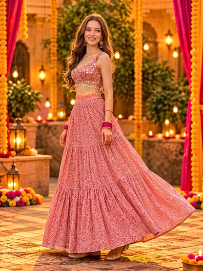 Cotton Garba & Dandiya Skirt