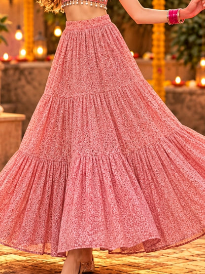 Cotton Garba & Dandiya Skirt