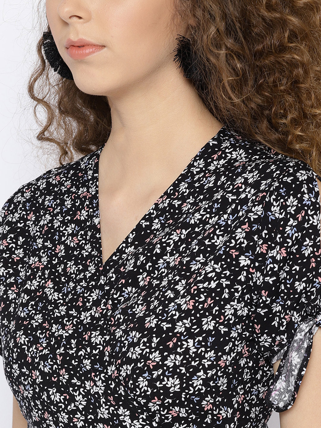 Black Polka Print Co-Set