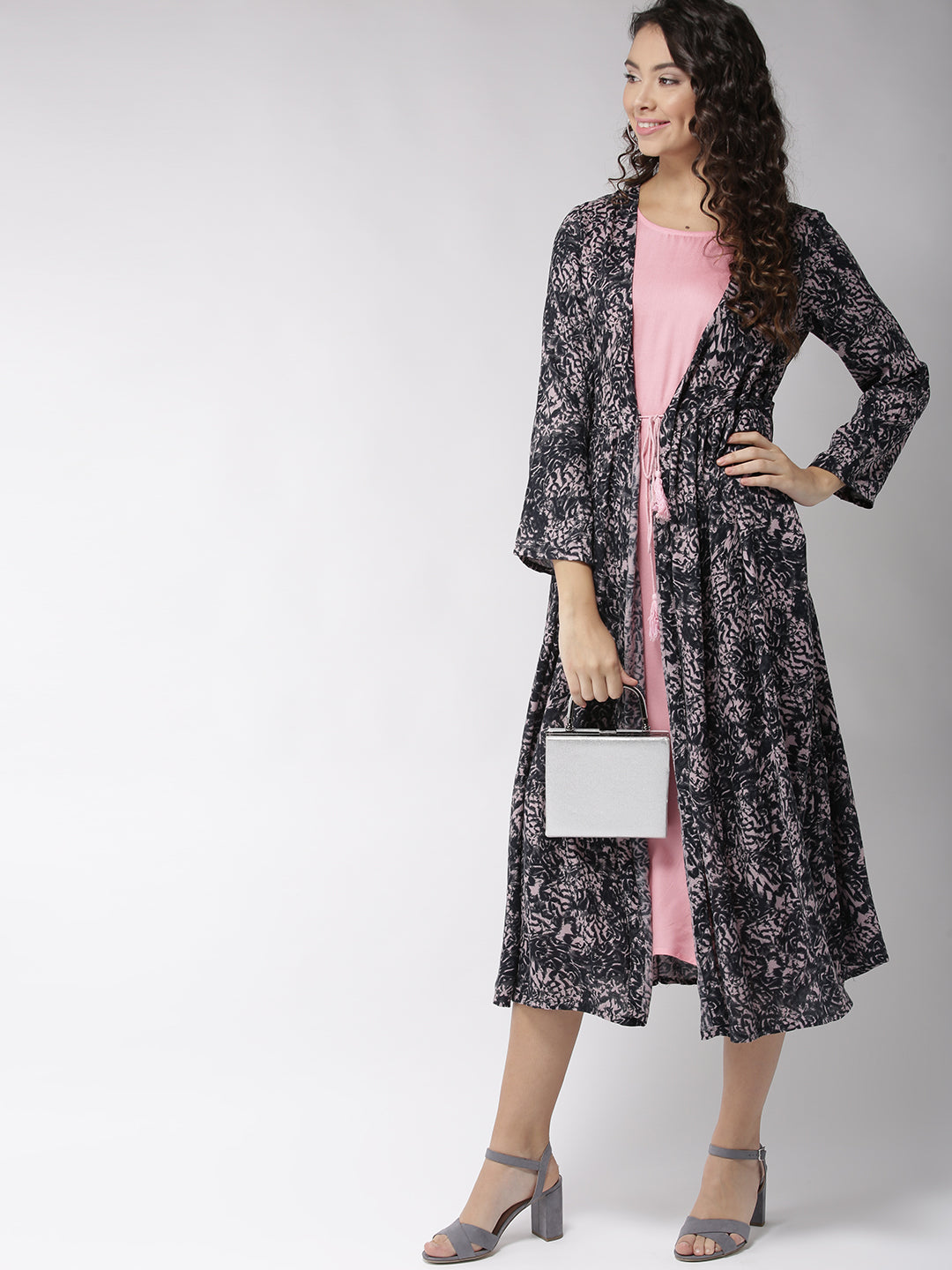 Coverup Printed Mini Dress