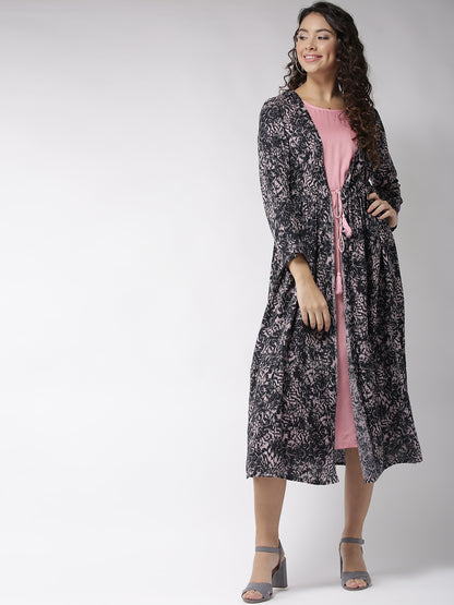 Coverup Printed Mini Dress