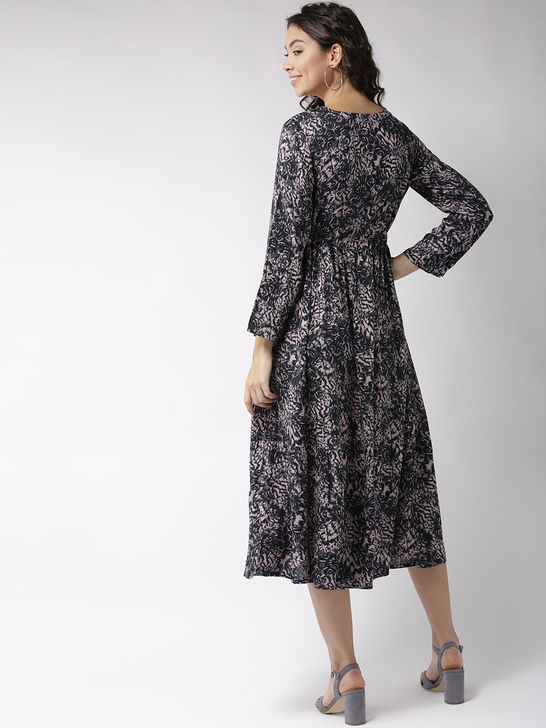 Coverup Printed Mini Dress