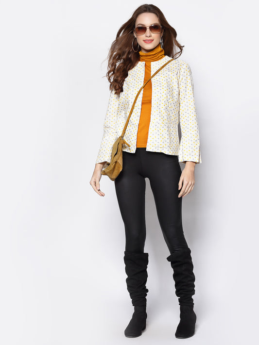 Printed Shrug