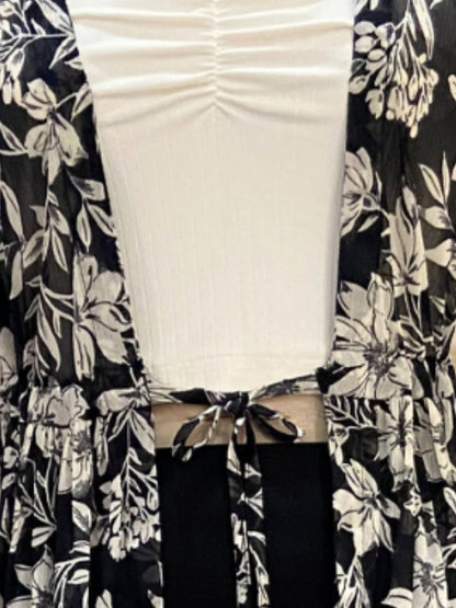 Chiffon Front tie up shrug