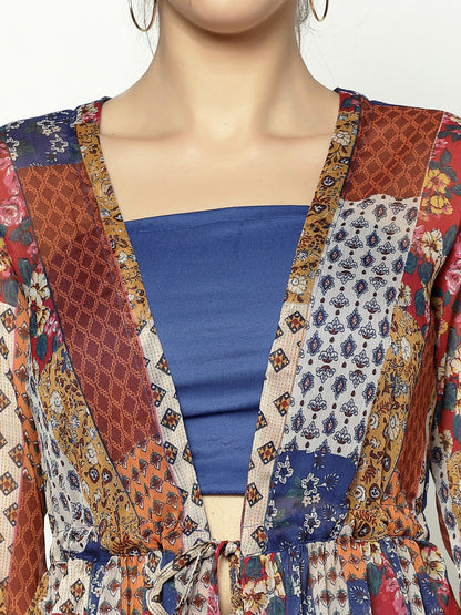 Front Tie Up Shrug