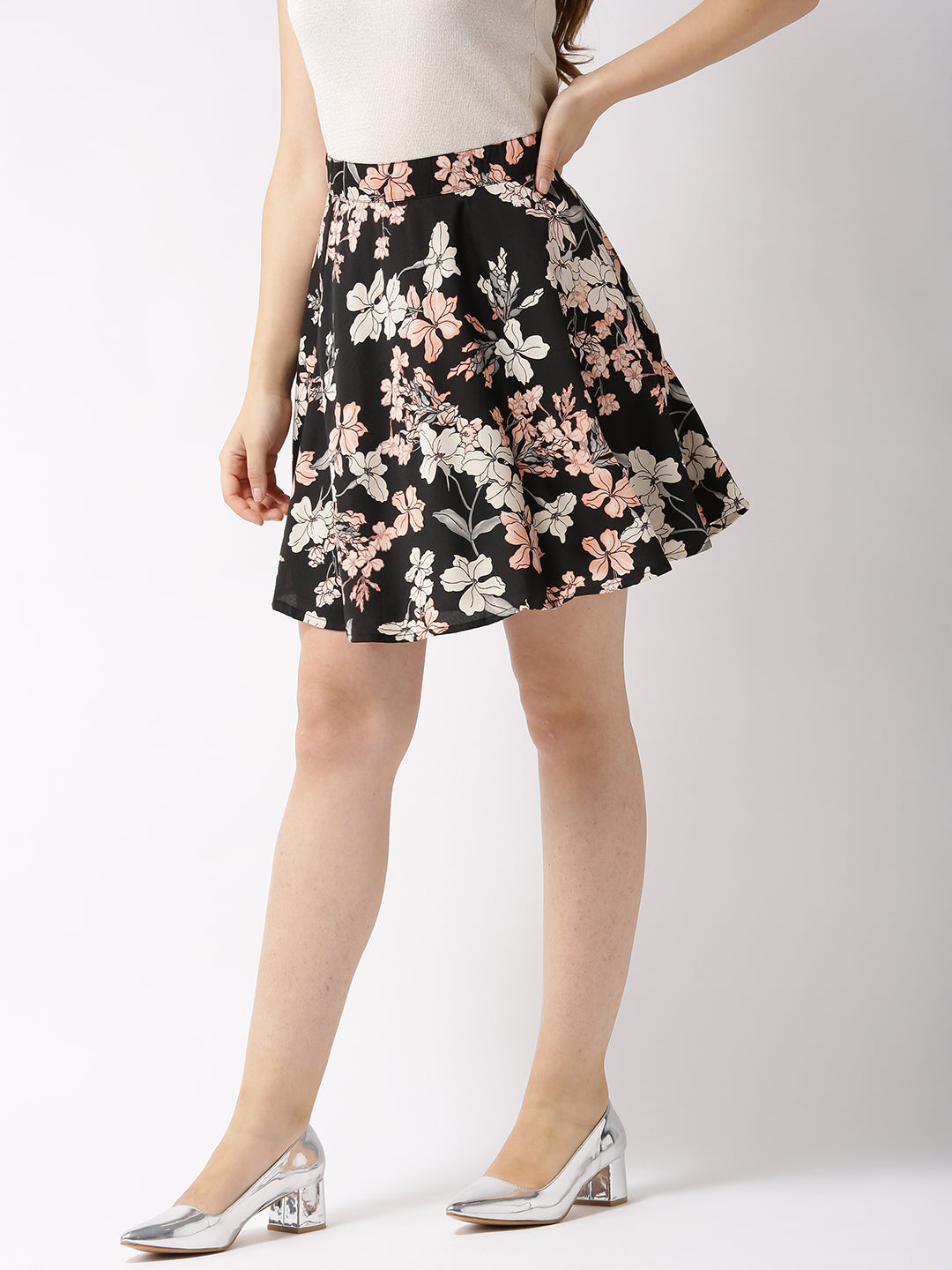 folral Printed Skirt