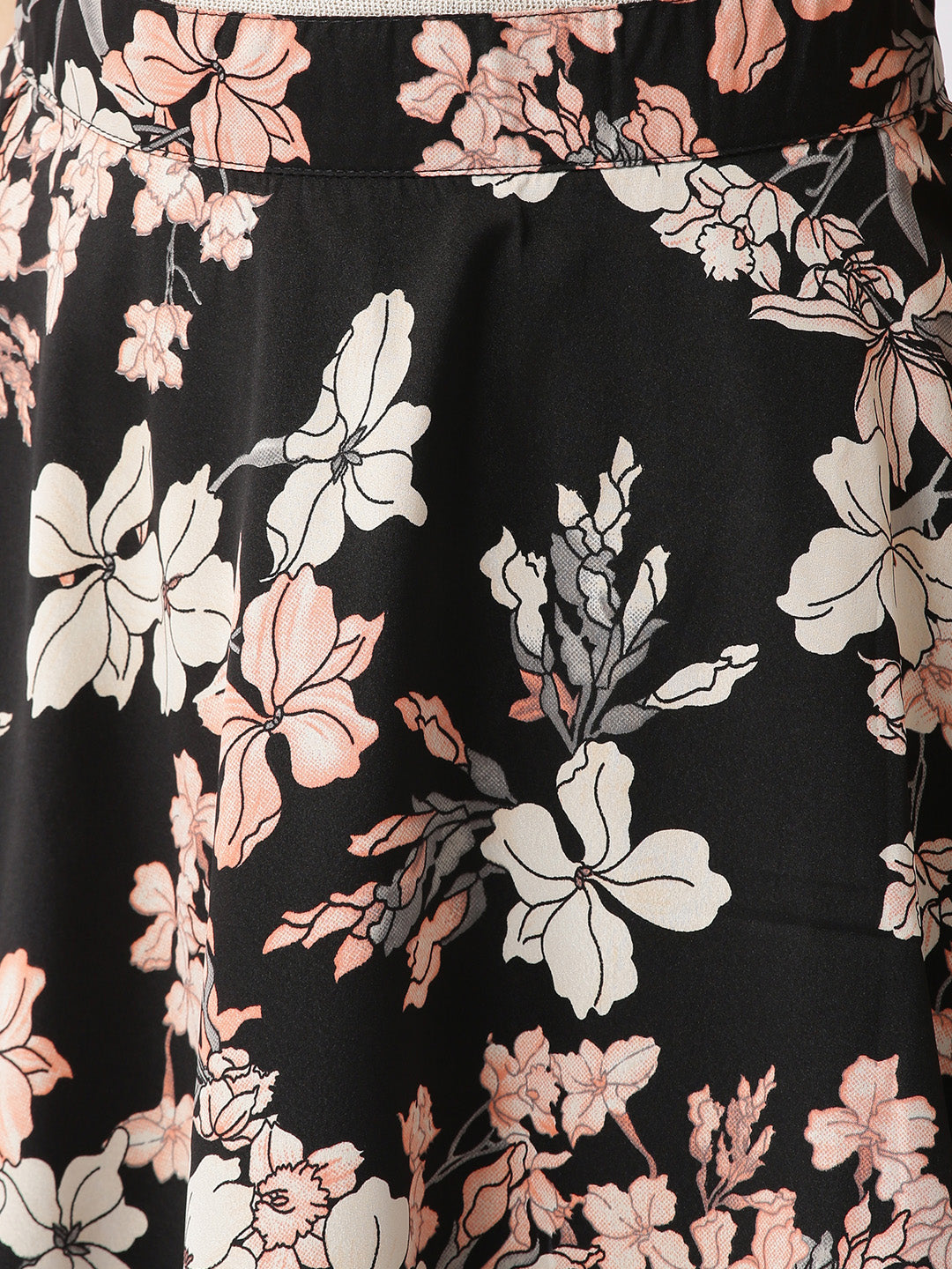 folral Printed Skirt