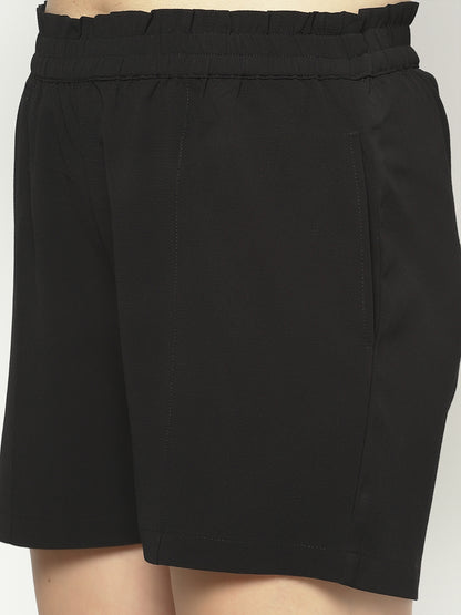Pintuck Shorts