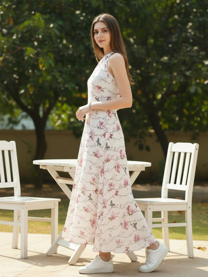 Premium Viscose printed Jumpsuit