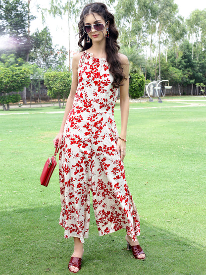 Premium Viscose printed Jumpsuit