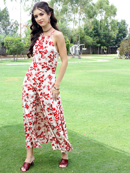 Premium Viscose printed Jumpsuit