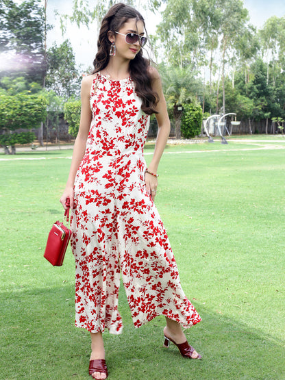 Premium Viscose printed Jumpsuit