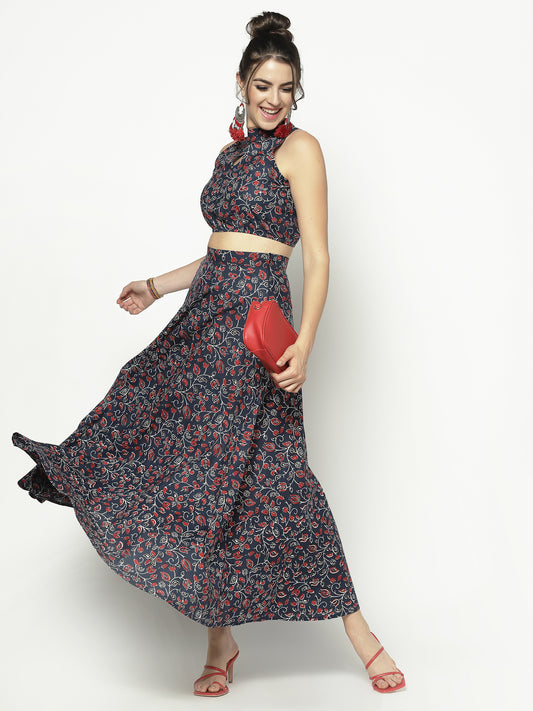 Two Pc Ethnic Dress