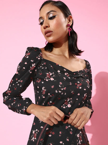 Sweetheart neckline dress