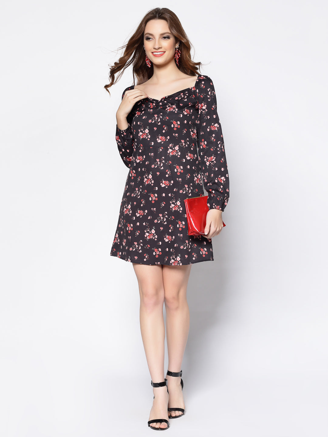 Sweetheart Neck Dress