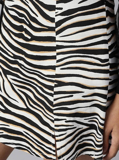 Premium Crepe Printed Skirt