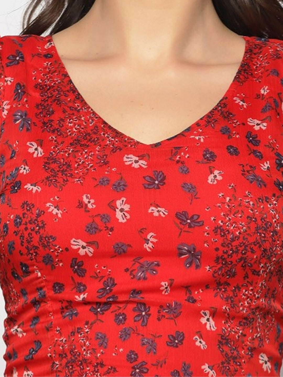 Sera Printed crop top