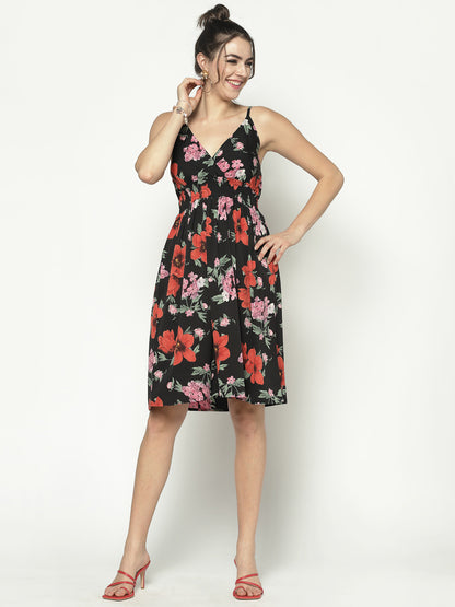 Smocked Strappy Dress
