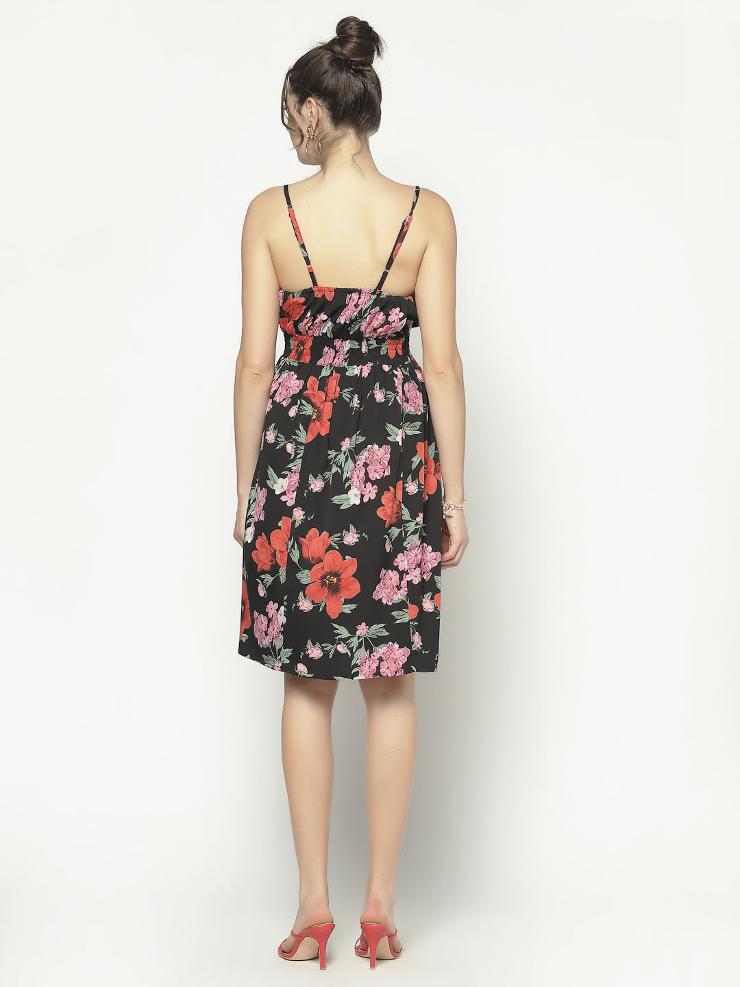 Smocked Strappy Dress
