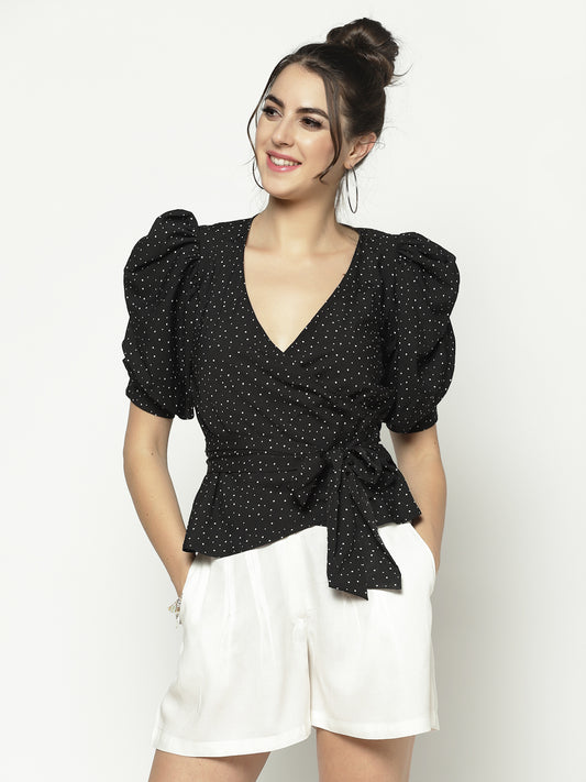 Power Shoulders Top