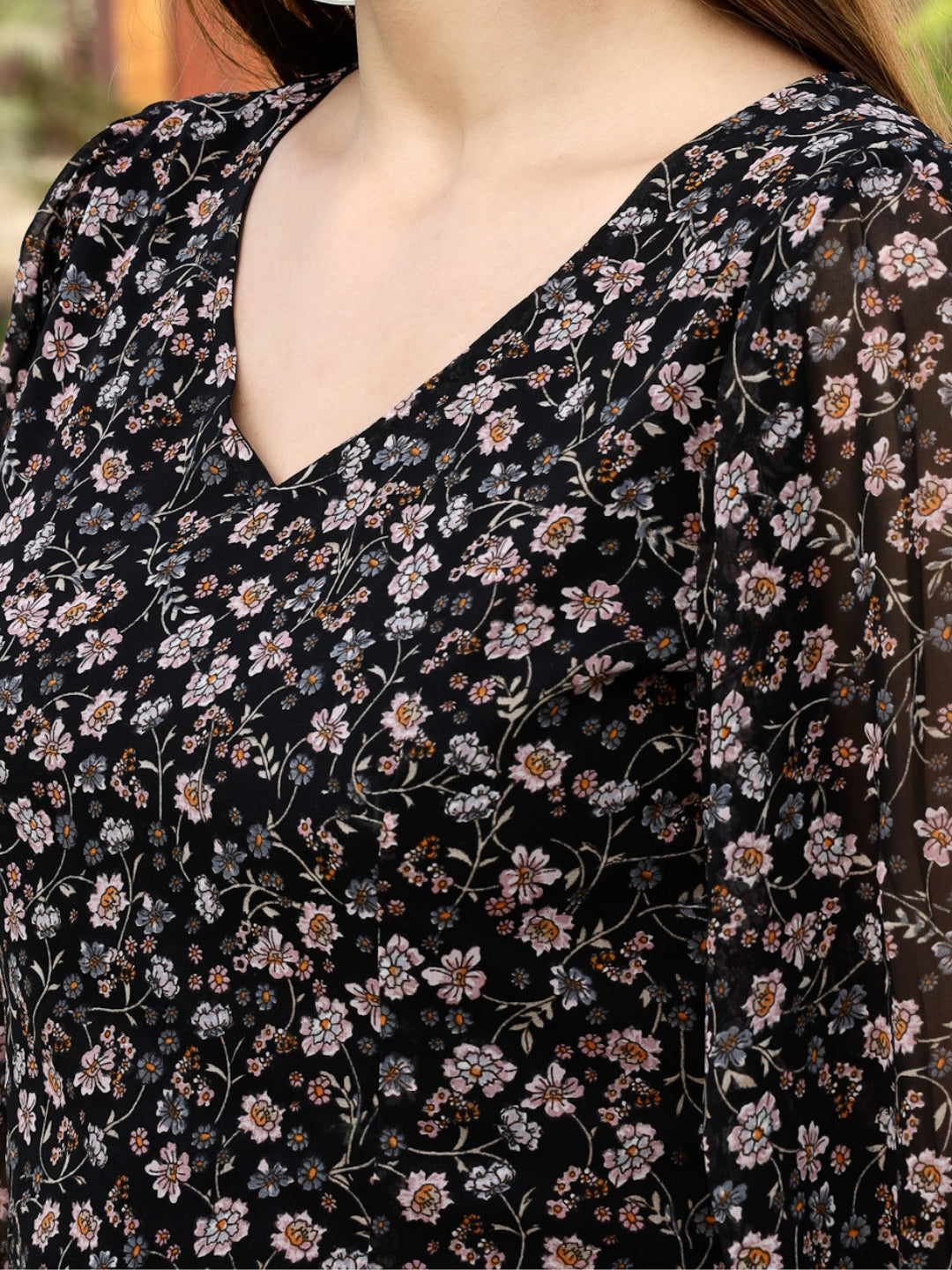 Sera Women Floral Crop Top