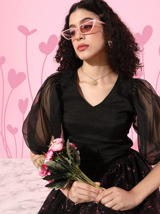 Organza Party Top