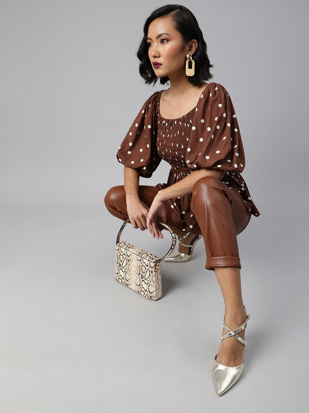 Smocked top