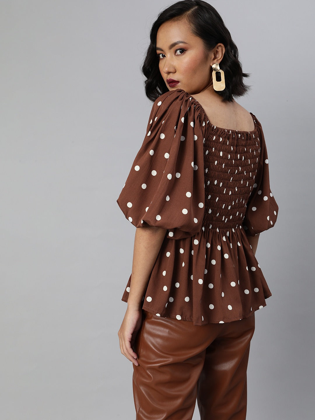 Smocked top