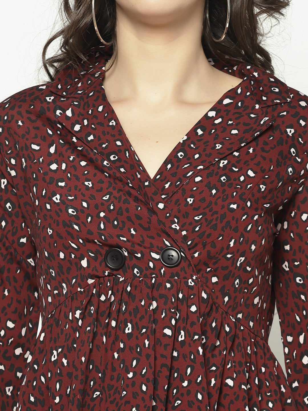 Animal Print Dress L