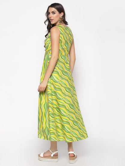 Umbrella Flared Dress