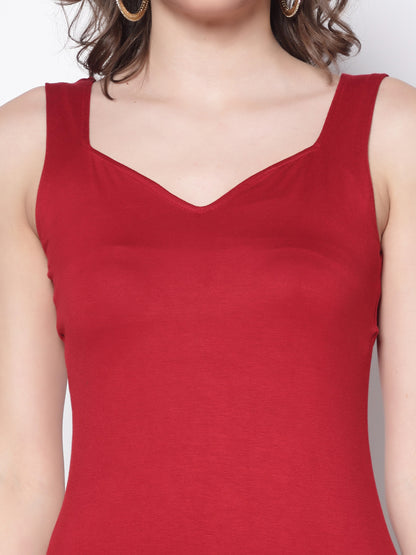 Shift Dress With Slit