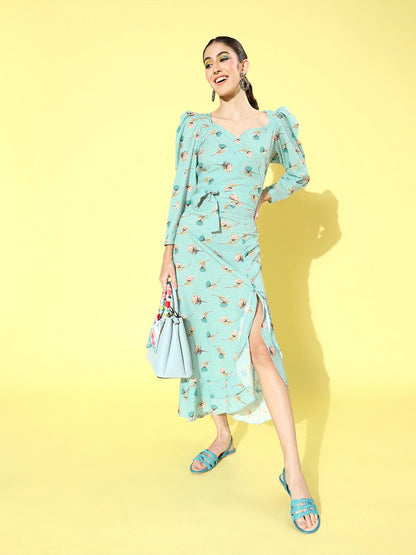 Two pcs tie knot dress